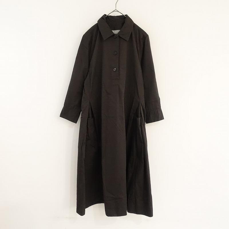 極美品 マーガレットハウエル 23SS WARM COTTON シャツワンピース MARGARET HOWELL 【2023AW】マーガレットハウエル *COTTON