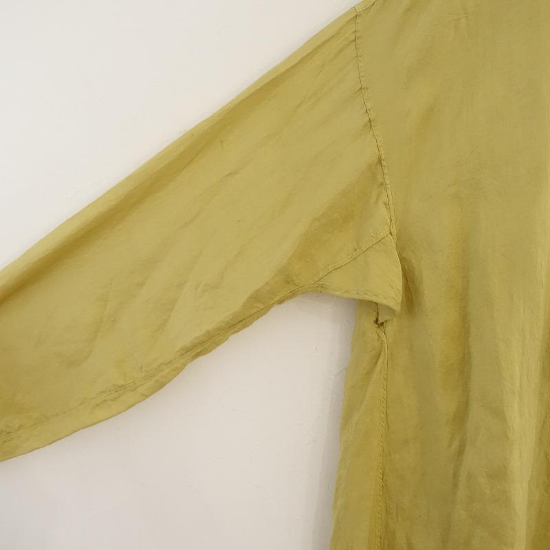 kaval カヴァル *Back gather clress ワンピース*Fシルクシャツドレス 