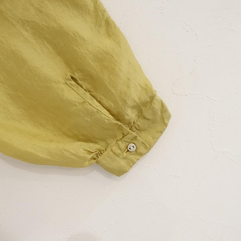 kaval カヴァル *Back gather clress ワンピース*Fシルクシャツドレス