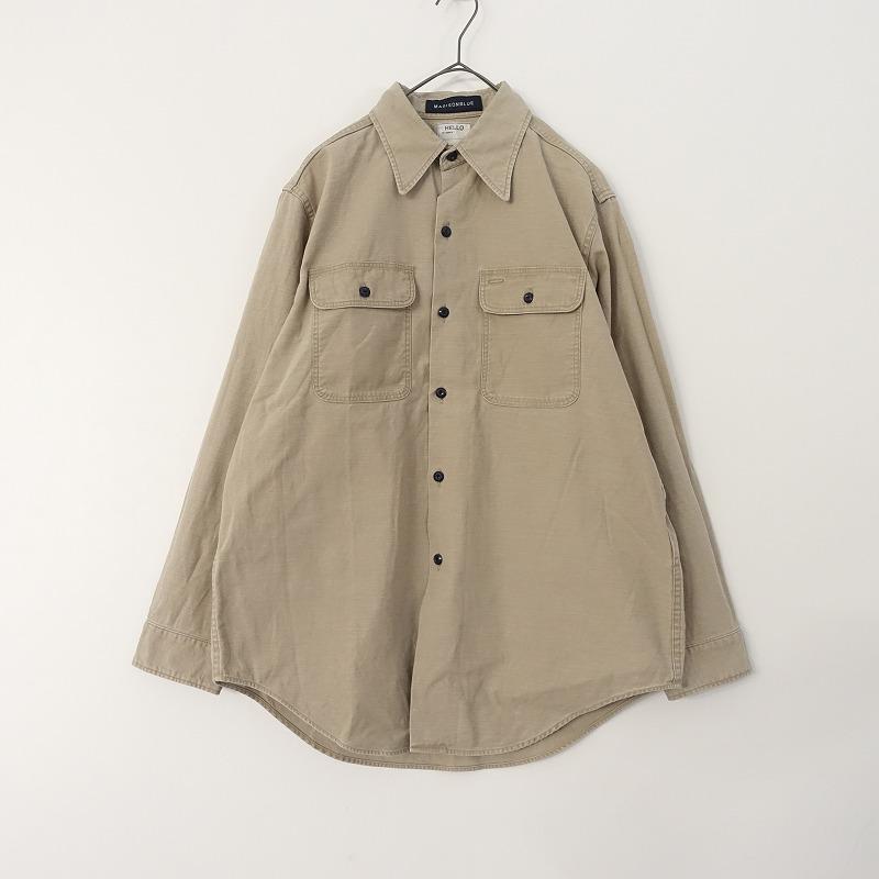 【専用】マディソンブルー ハンプトン バックサテン 01 ベージュ HAMPTON BACK SATIN SHIRT | SHIRT/BLOUSE | MADISONBLUE