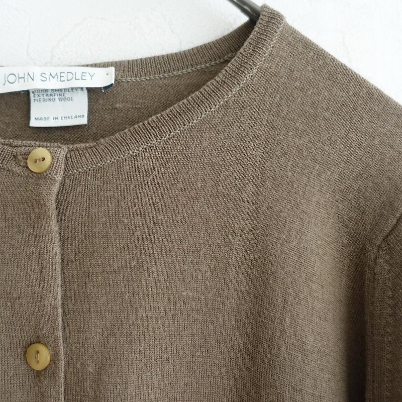 JOHN SMEDLEY（ジョンスメドレー） *ウールクルーネックニット