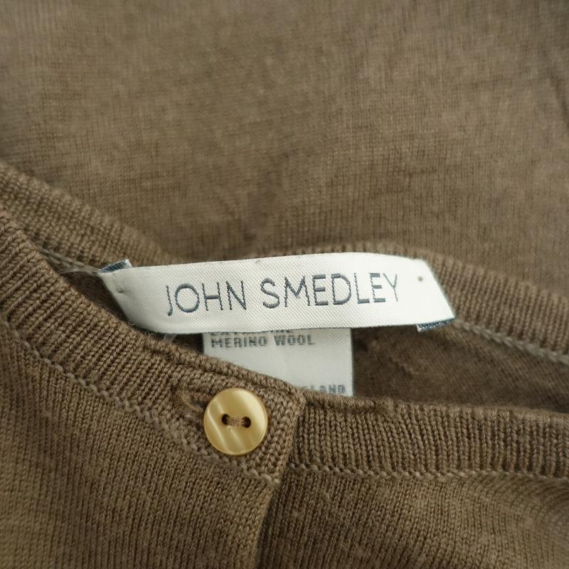 JOHN SMEDLEY（ジョンスメドレー） *ウールクルーネックニット