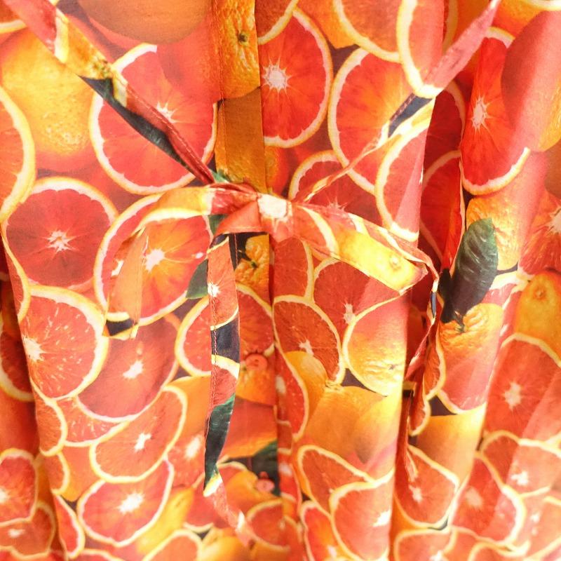 Sybilla（シビラ） 【定価5.5万】シビラ *コットンシルクオレンジ