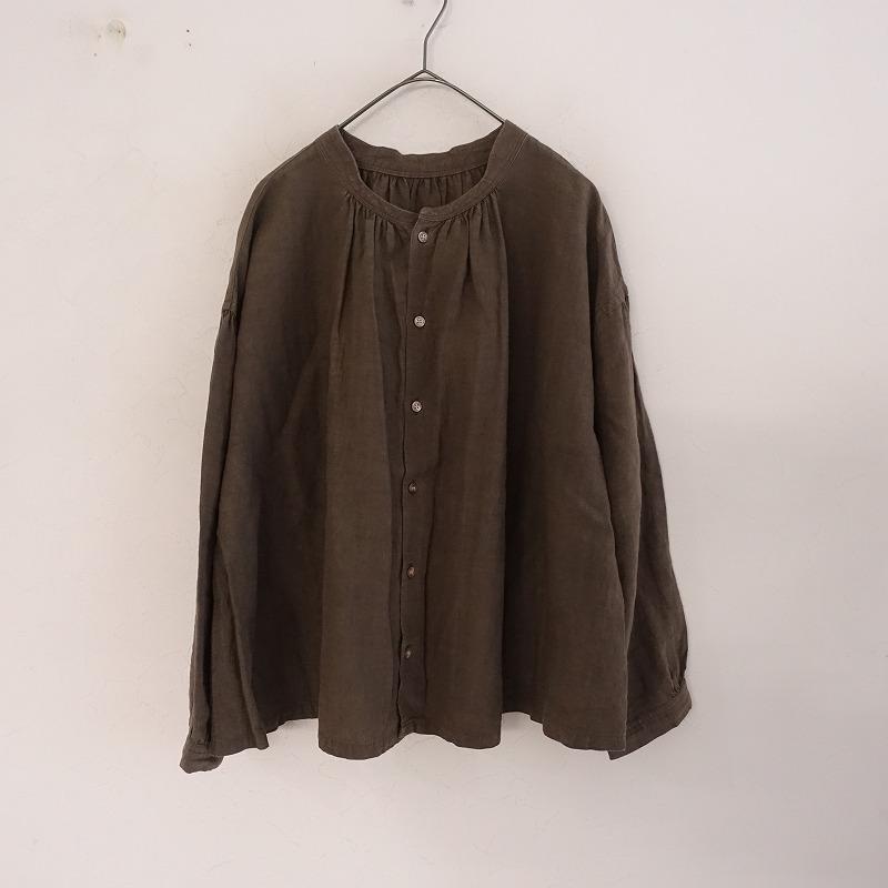 nest Robe（ネストローブ） *リネンギャザードロップショルダーワイド 