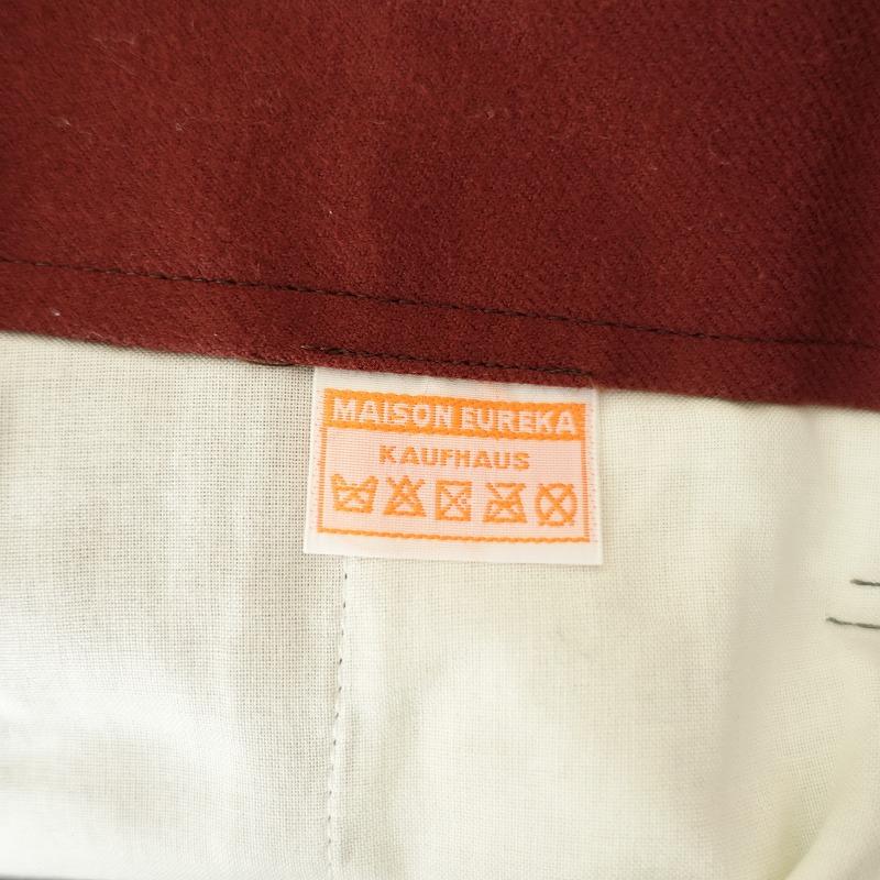 MAISON EUREKA メゾンエウレカ *ウール2タックテーパードパンツ*S 