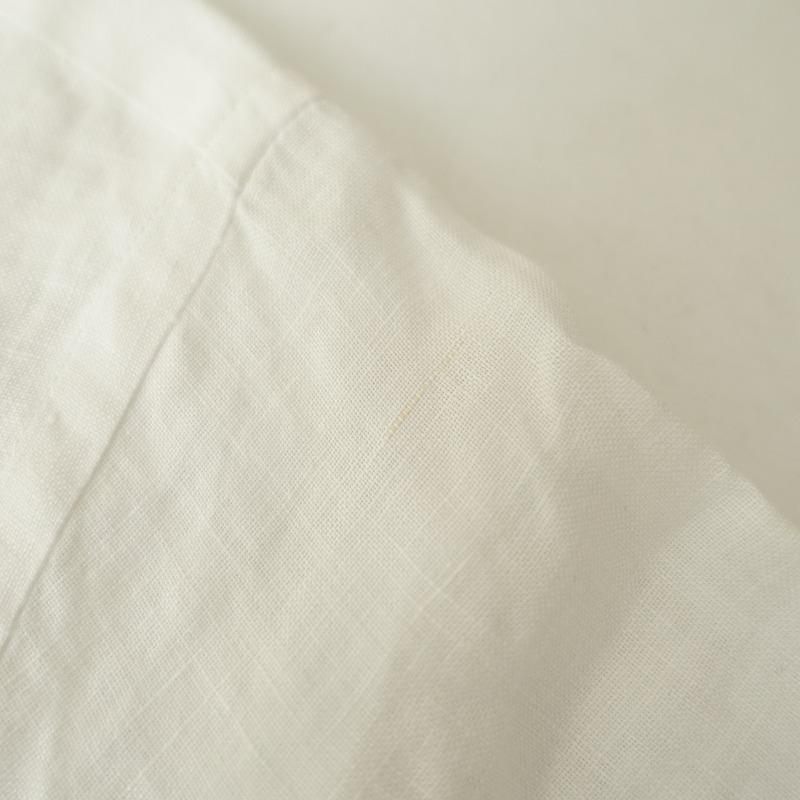 美品 INDIVIDUALIZED SHIRTS ワイドリネンワンピース INDIVIDUALIZED SHIRTS (インディビジュアライズドシャツ