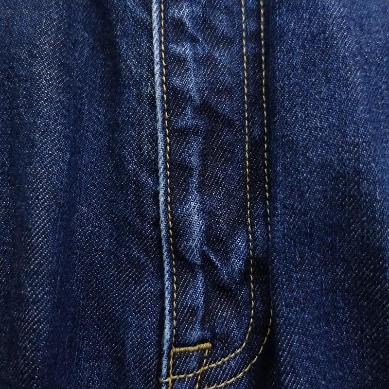 DRAWER（ドゥロワー） *5Pセンタープレスデニムパンツ*36コットン綿