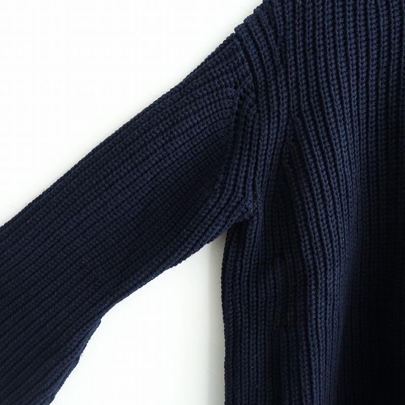SLOANE 【定価4万】スローン *ウールタートルネックワイドニットプル 