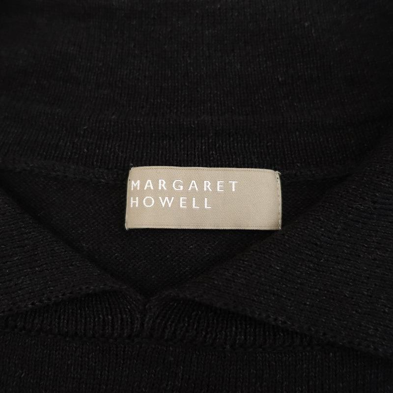 MARGARET HOWELL（マーガレットハウエル） *襟付きニットプルオーバー
