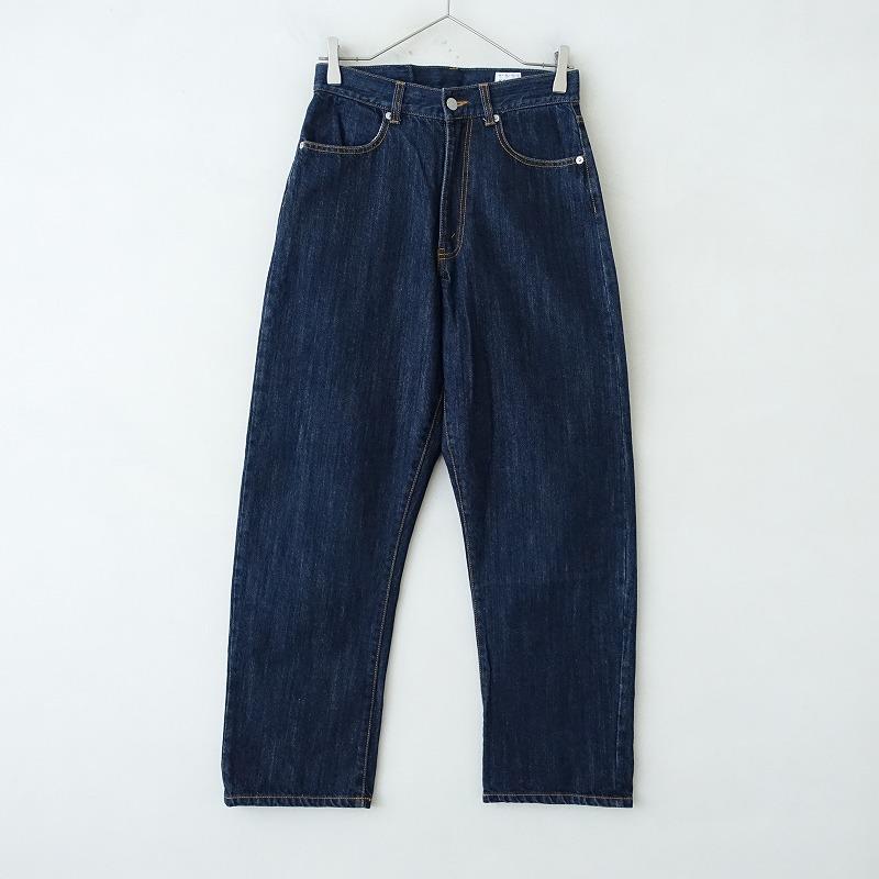 タグ付き　新品　Kelen ワイドストレートデニム Vey L相当 kelen (ケレン) WIDE STRAIGHT DENIM VEY / ワイドストレートデニム