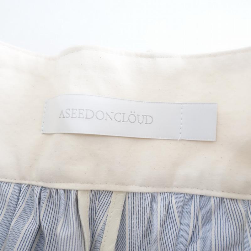 ASEEDONCLOUD（アシードンクラウド） *コットンストライプラップワイド