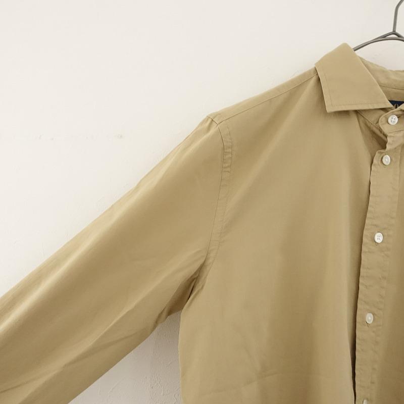 POLO RALPH LAUREN XSベージュ長袖シャツ 麻100% 新品】ローレンラルフローレン 長袖シャツ リネン ベージュUS XS