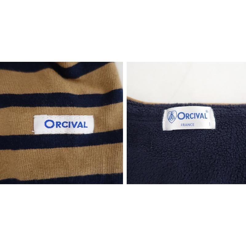 ORCIVAL（オーシバル） *裏フリースボートネックプルオーバー*1