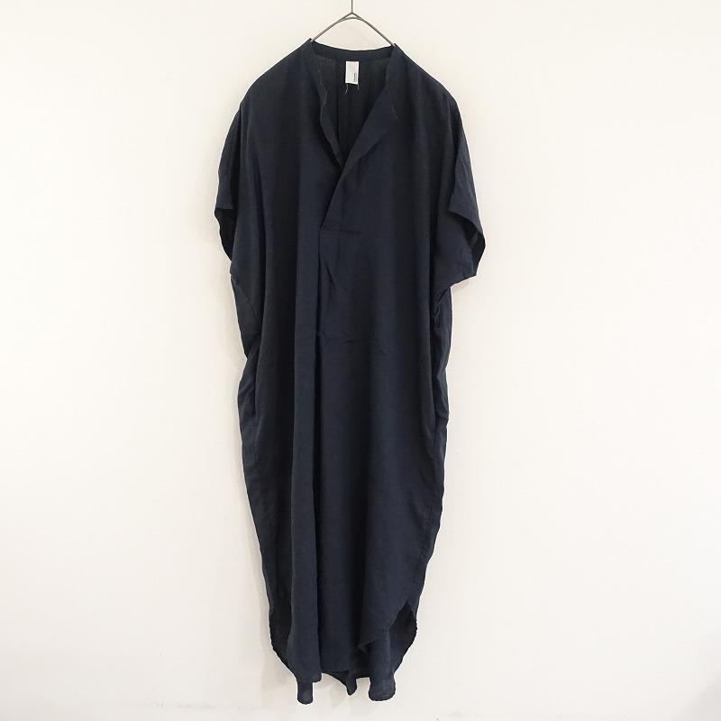 定価2.7万】イチダース 1dozen *リネンロングシャツ*ワンピース麻  