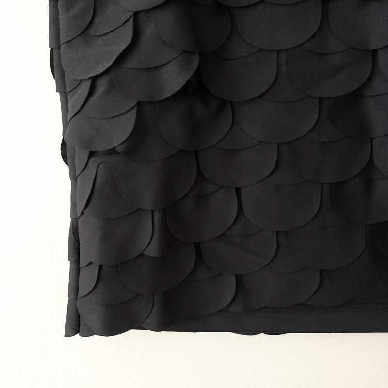 【BLACK COMME des GARCONS 】ノースリーブブラウス 未使用】コムデギャルソン COMME des GARCONS *マーメイドデザイン
