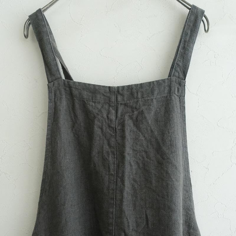 フォグリネンワーク fog linen work *リネンエプロンワンピース