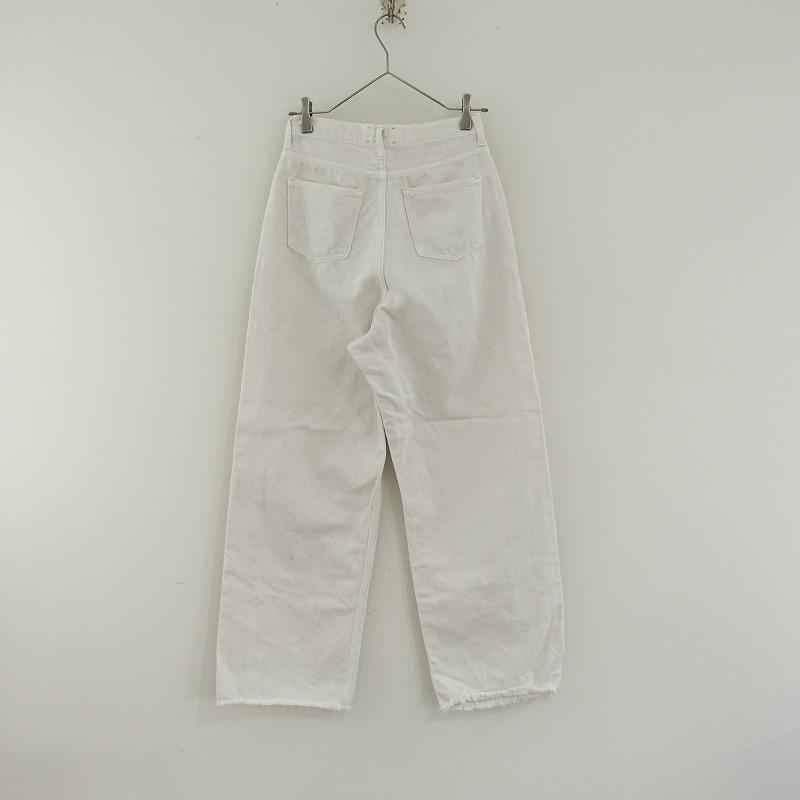 SERGE de bleu（サージ） *カットオフデニムパンツ*25コットン和紙 