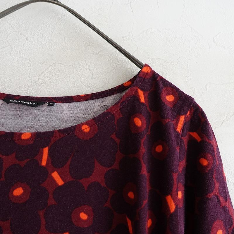 マリメッコ marimekko *コットンウニッコプリントカットソー