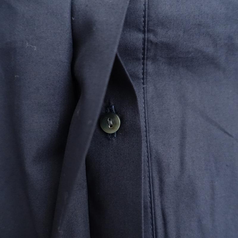 mizuiro ind ミズイロインド 異素材切り替え ワイドブラウス 美品】ミズイロインド mizuiro-ind *シアー切り替えブラウス