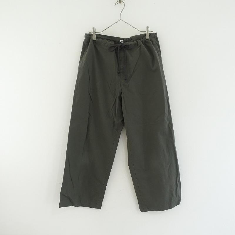 eleven 2nd ワイドパンツ eleven 2nd Cotton Wool Wide Pants / Olive