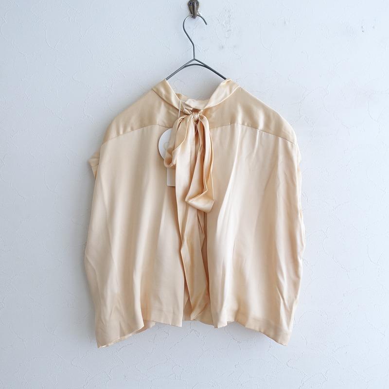 美品♡Chloeシルクブラウス クロエ Chloe *シルクサテンボウタイブラウス*36プルオーバー
