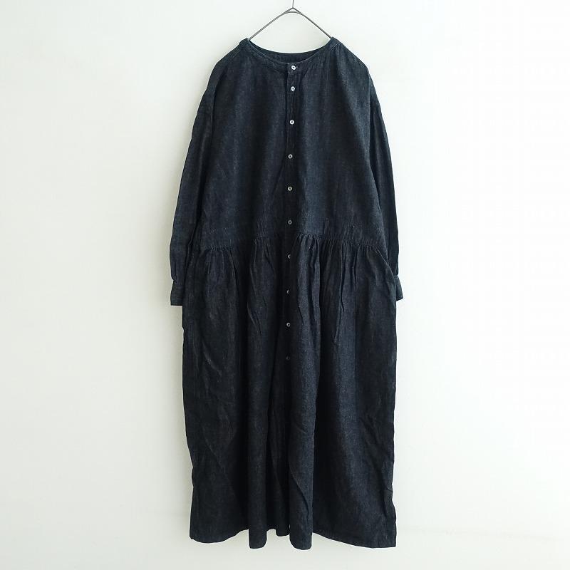 nest Robe（ネストローブ） *コットンリネンダンガリーギャザー