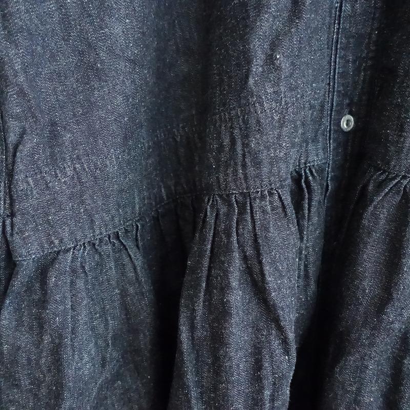 nest Robe（ネストローブ） *コットンリネンダンガリーギャザー