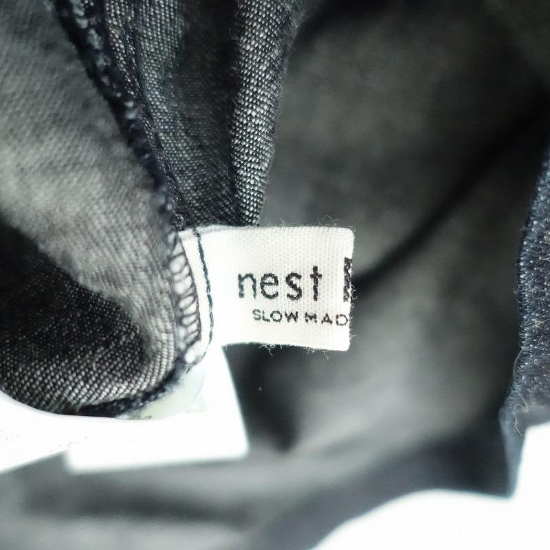 nest Robe（ネストローブ） *コットンリネンダンガリーギャザー