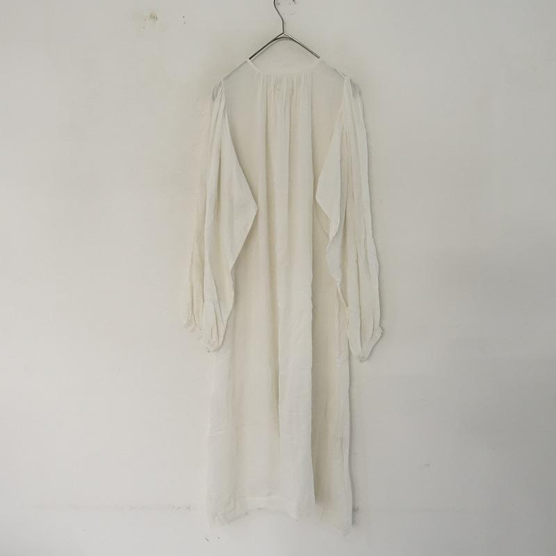 定価2.8万】ブノン BUNON *コットンシルクボリュームスリーブ薄手 
