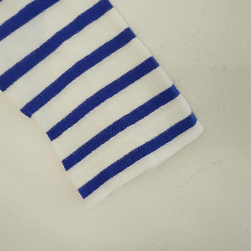 sacai 切り替えカットソー 2 sacai luck サカイラック *ボーダーバック切り替えカットソー*2