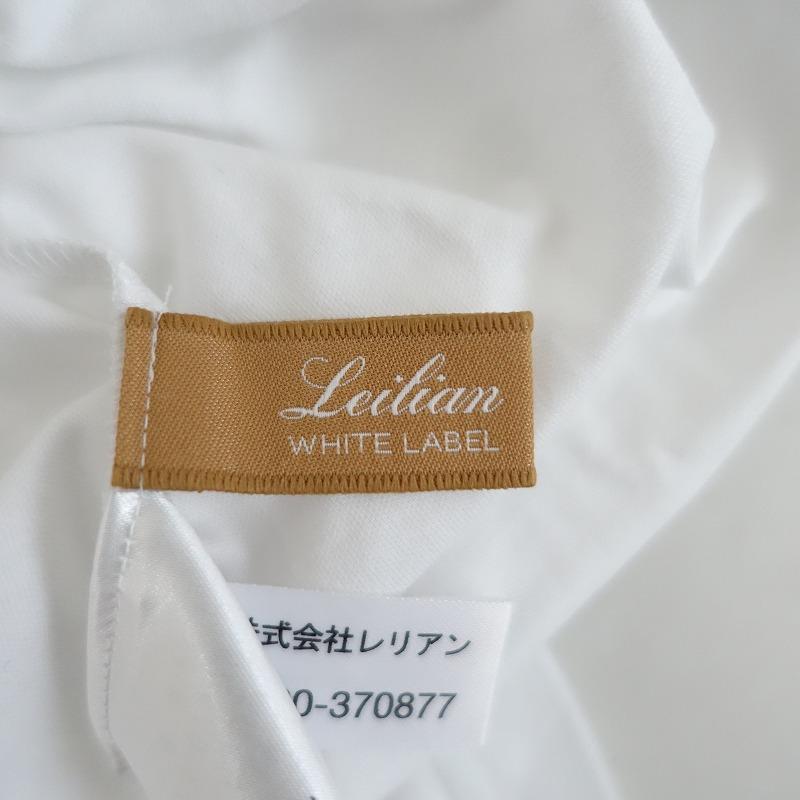 レリアンホワイトレーベル Leilian WHITE LABEL *コットンプリント半袖