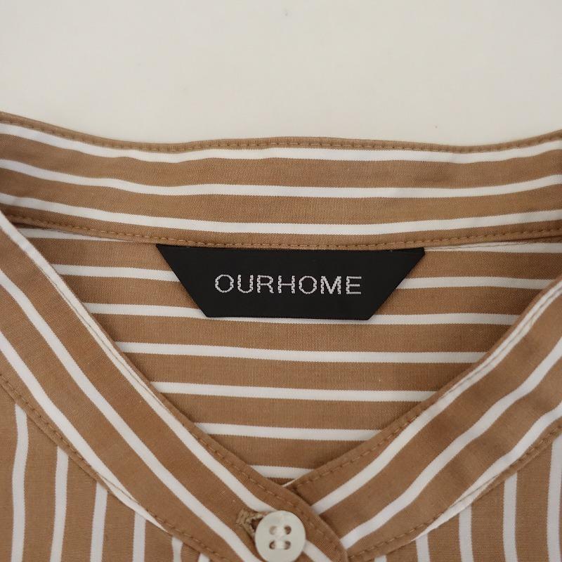 定価1.6万】アワーホームOURHOME *播州織ストライプ柄のベーシック
