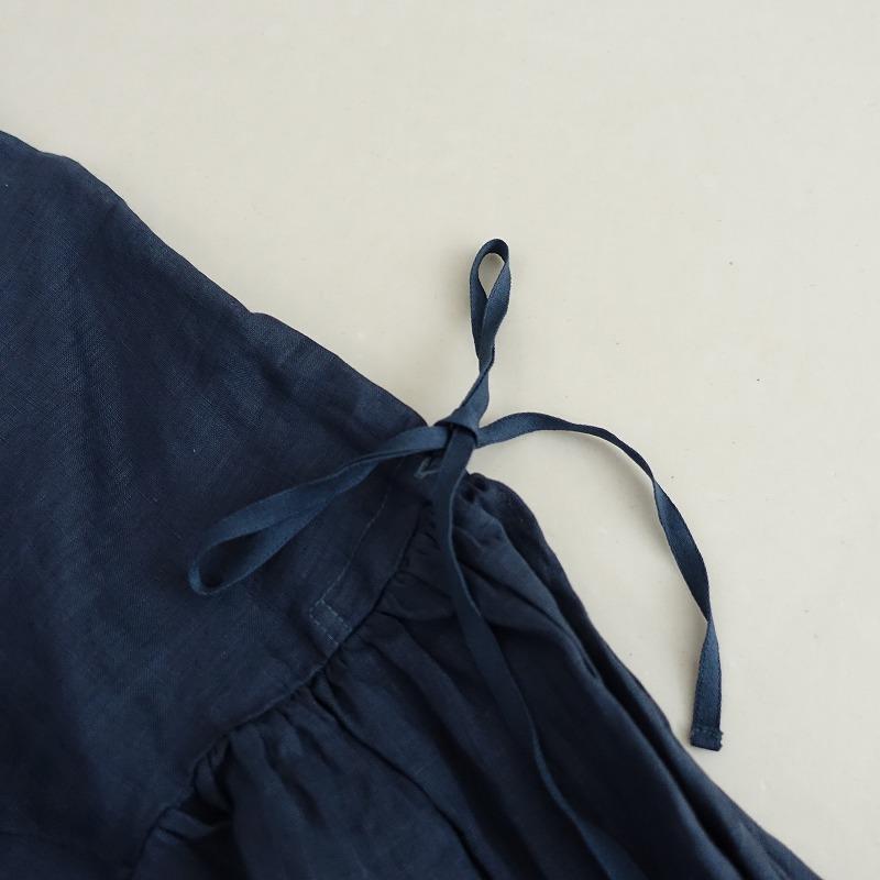 nest Robe（ネストローブ） *リネン天然染めアシンメトリーギャザー