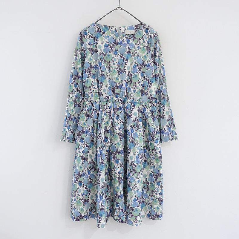 Te chichi（テチチ） *リバティ ロゼッタ タナローン花柄ワンピース*M