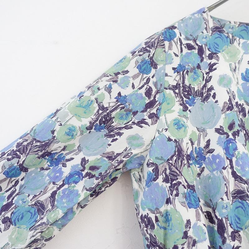 Te chichi（テチチ） *リバティ ロゼッタ タナローン花柄ワンピース*M