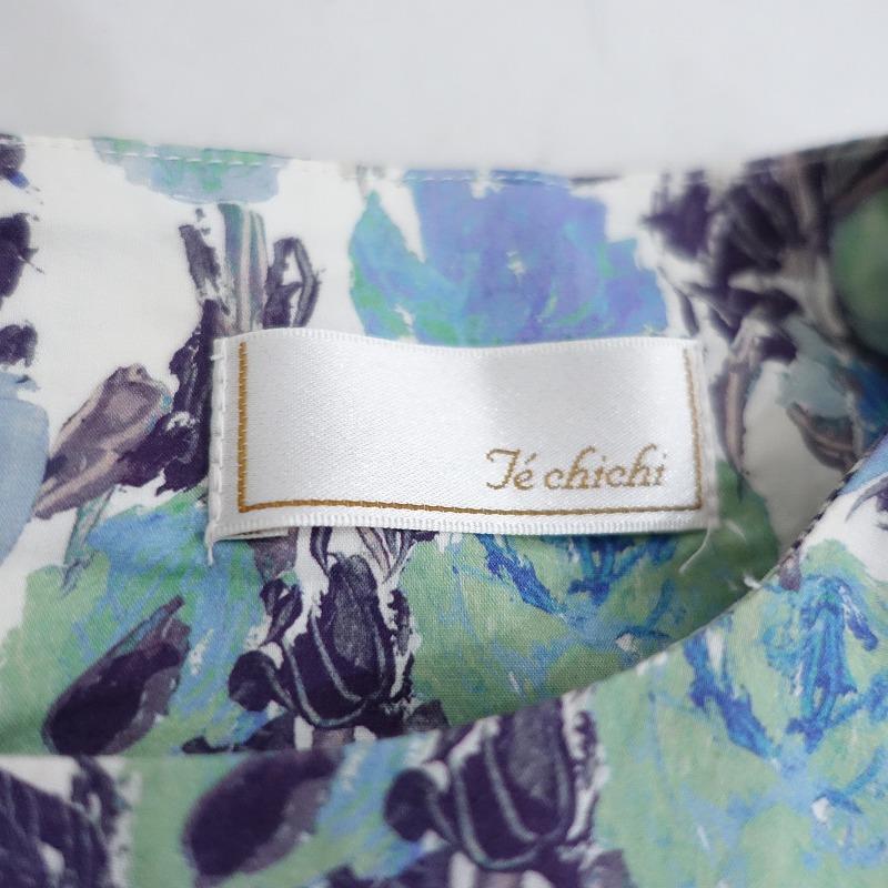 Te chichi（テチチ） *リバティ ロゼッタ タナローン花柄ワンピース*M