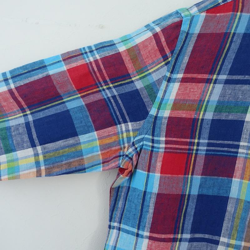 ポロラルフローレン Polo Ralph Lauren *リネンマドラスチェック長袖