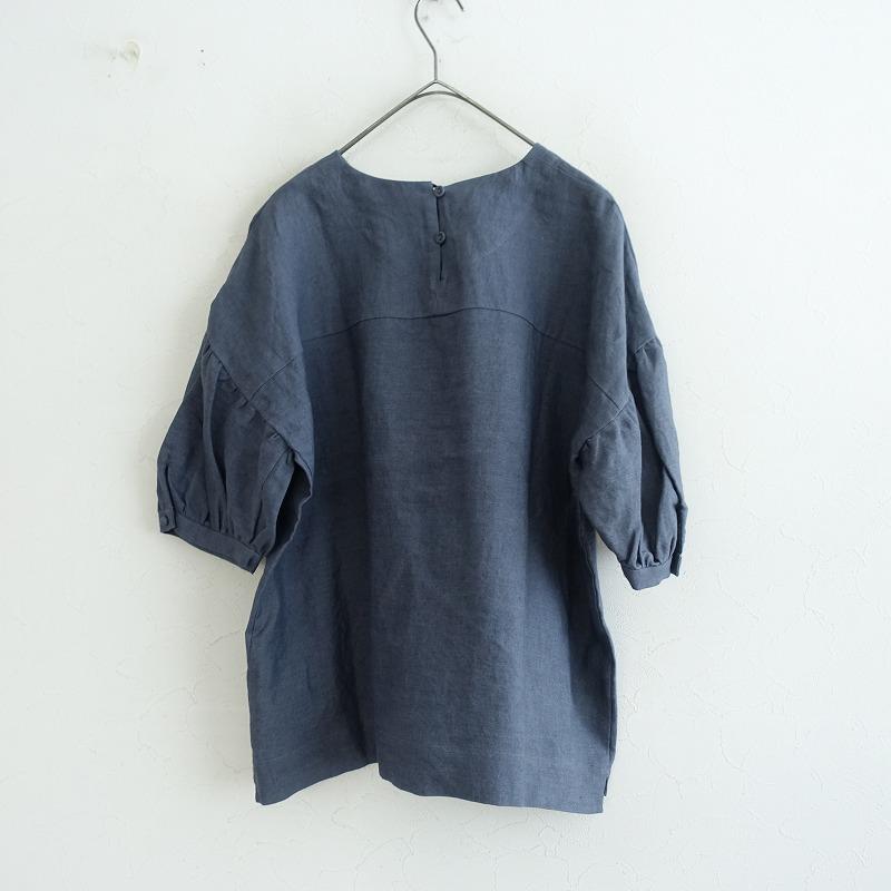 MAGALI 【美品】マガリ *リネンパフスリーブブラウス*プル