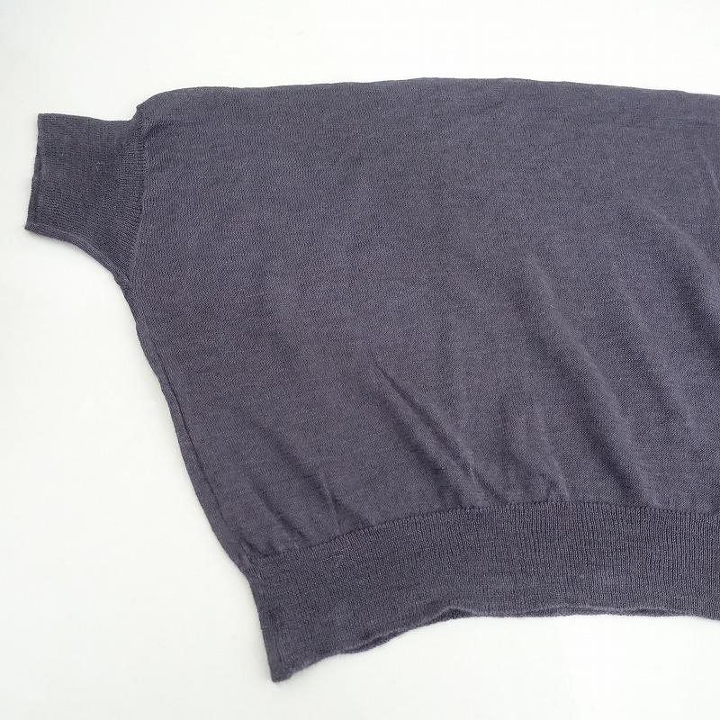 夏の羽織もの エヴァムエヴァ ダークグレー リネンカーディガン