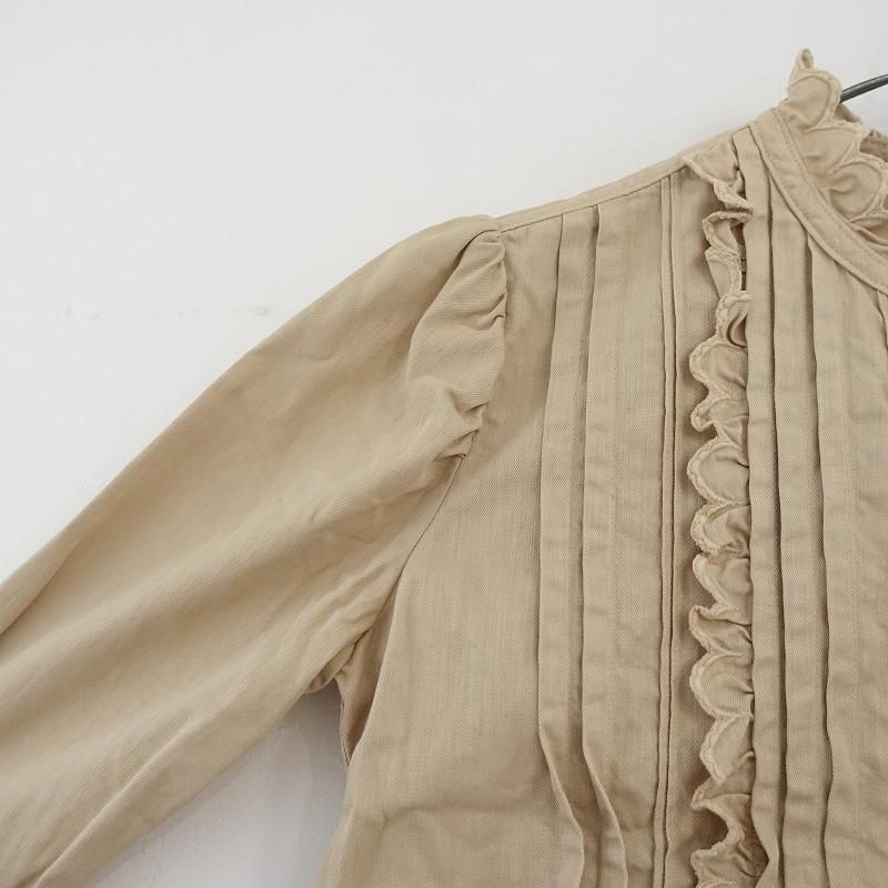 定価3.9万】45アールピーエム R45RPM *ゴマチノタックレースブラウス*2