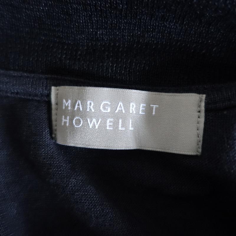MARGARET HOWELL（マーガレットハウエル） *リネン襟付きプルオーバー