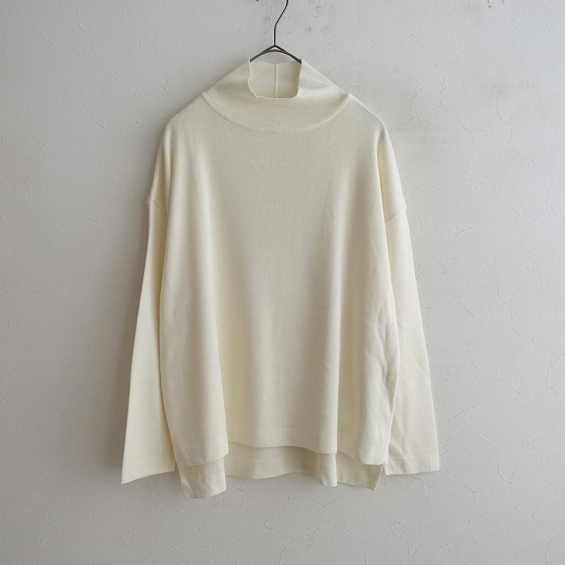 定価1.4万】アワーホームOURHOME *洗えるきれいめタートルニット
