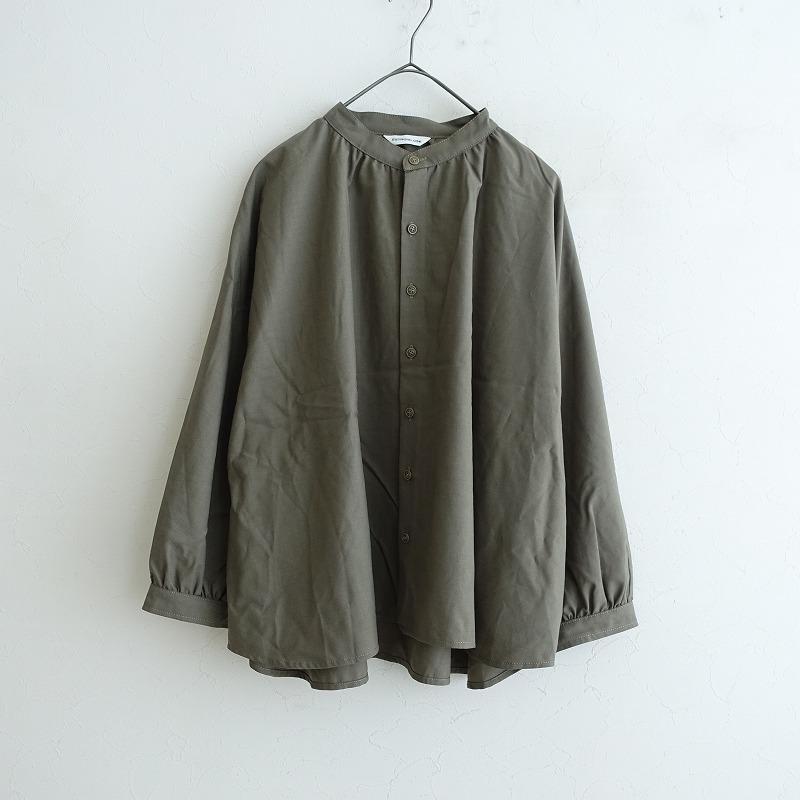 ESTROISLOSE（エストゥロワルーズ） *バンドカラーワイドブラウス*F 