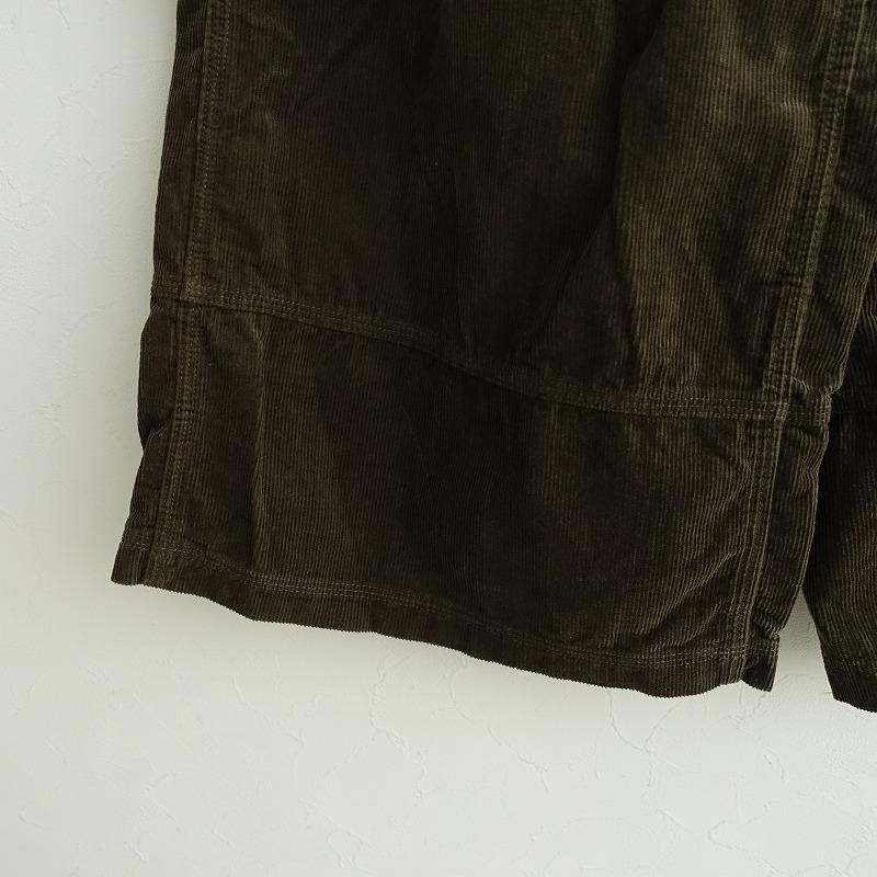 ARMEN（アーメン） *コットンコーデュロイサイドポケットワイドパンツ