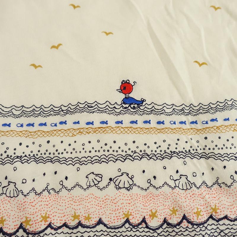 未使用美品　フランシュリッペ　総刺繍半袖シャツ franchelippee（フランシュリッペ） *レース刺しゅう半袖カットソー*M