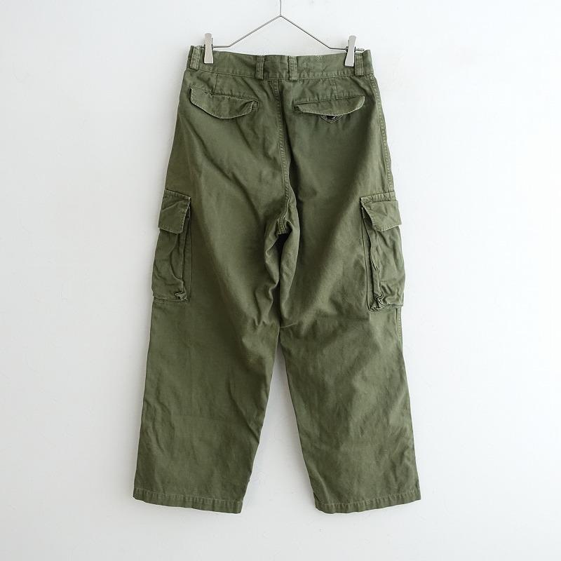 OUTIL 【定価4.4万】ウティー *PANTALON BLESLE フレンチワーク綿麻