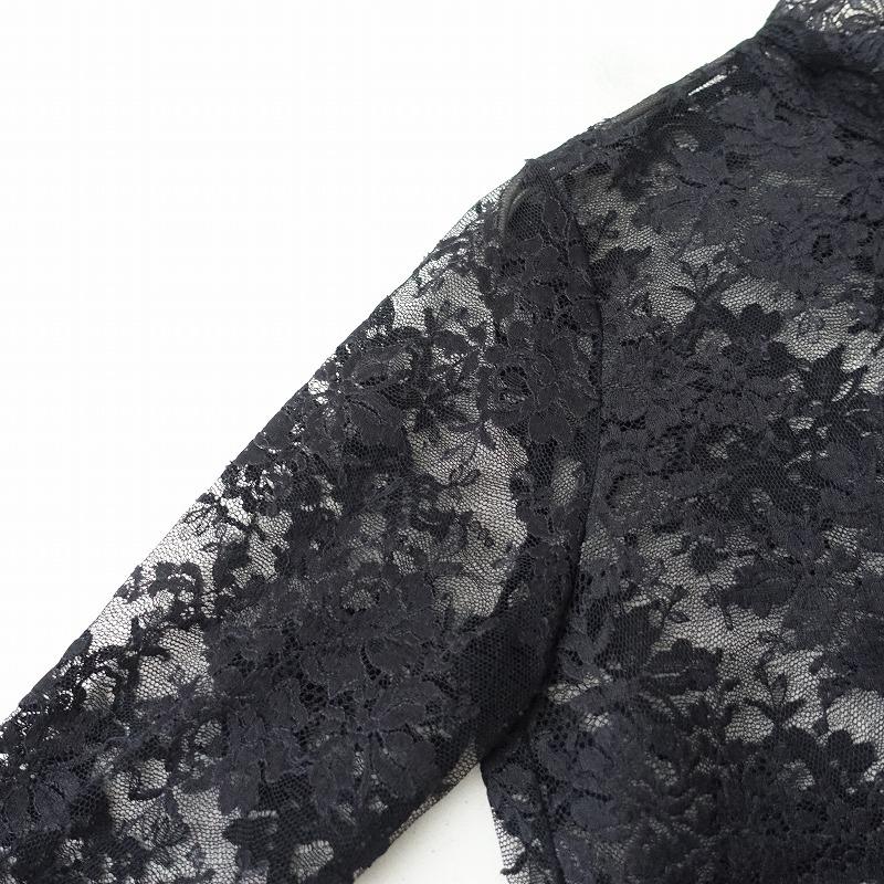 leur logette（ルール ロジェット） *ハイネック総レースブラウス*1