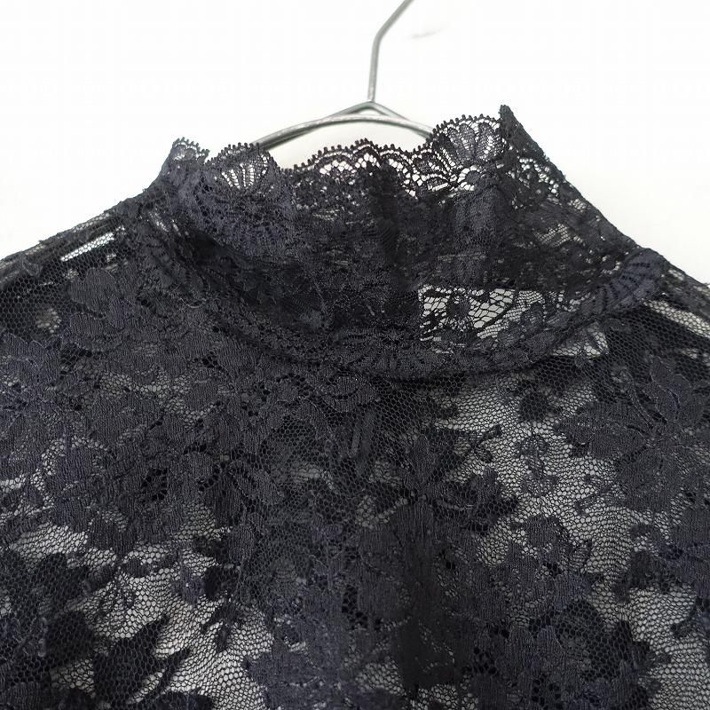 leur logette（ルール ロジェット） *ハイネック総レースブラウス*1
