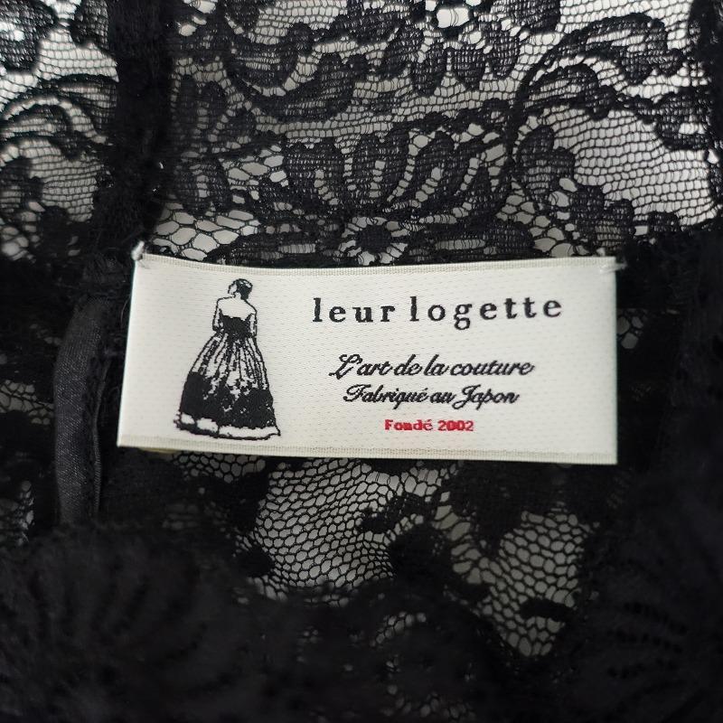 leur logette（ルール ロジェット） *ハイネック総レースブラウス*1