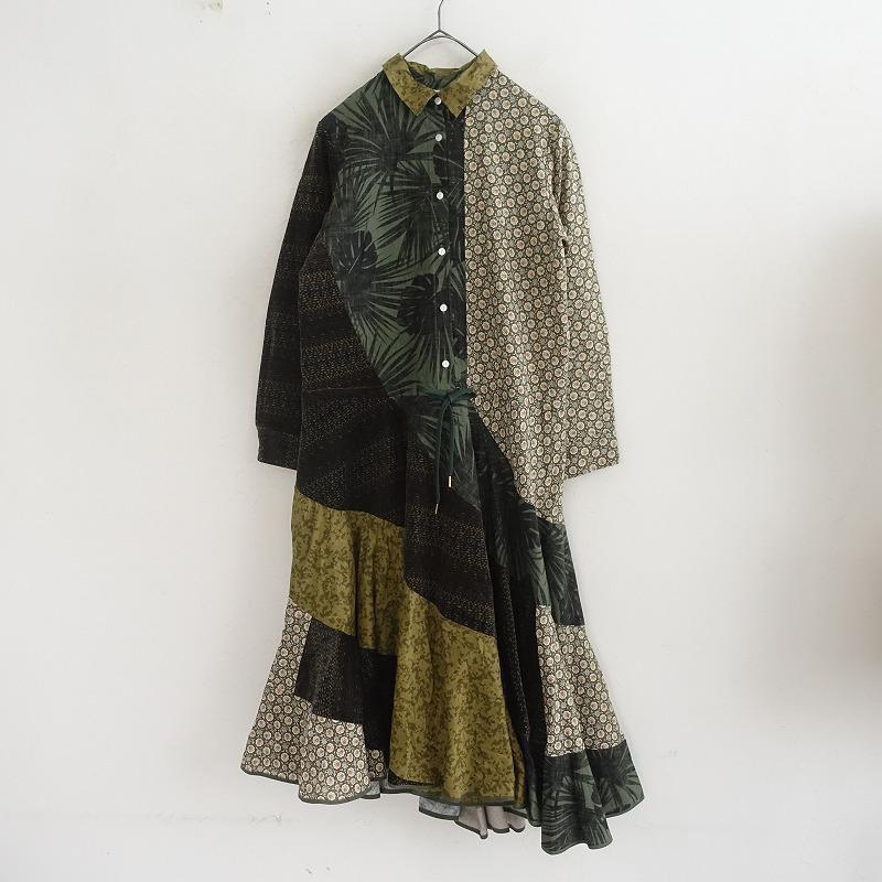 HiROMITHiSTLE（ヒロミシスル） *パッチワークデザインシャツフレア 
